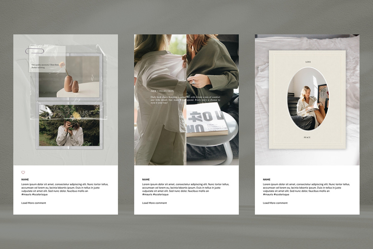 Editorial Scrapbook IG Templates, a Social Media Template by Pani Temp. (Photo 10 of 17)