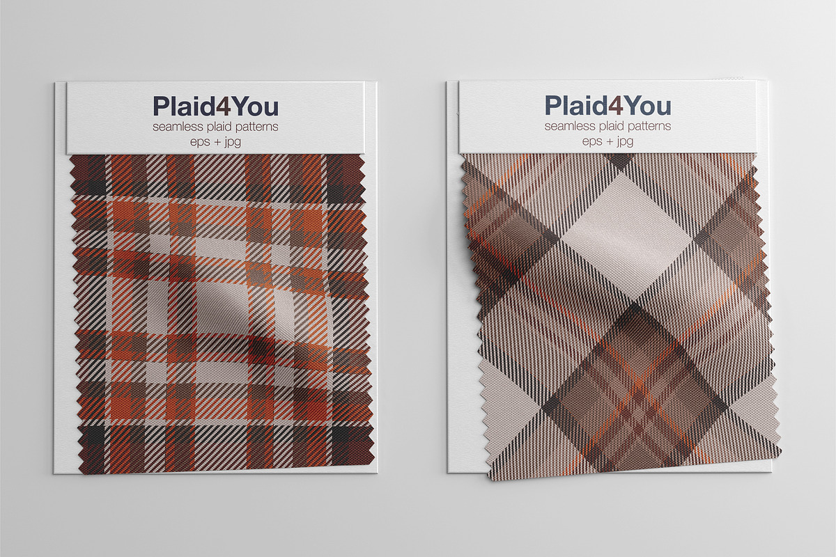 #61 Beige & Brown Pattern Plaids, a Pattern Graphic by Plaid4You (Photo 3 of 8)
