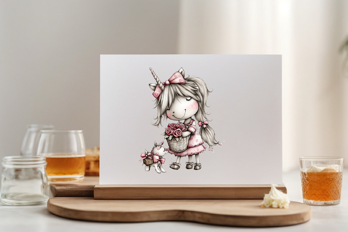 Whimsical Mother's Day Horse Clipart, an Illustration by SVGArt (Photo 6 of 9)
