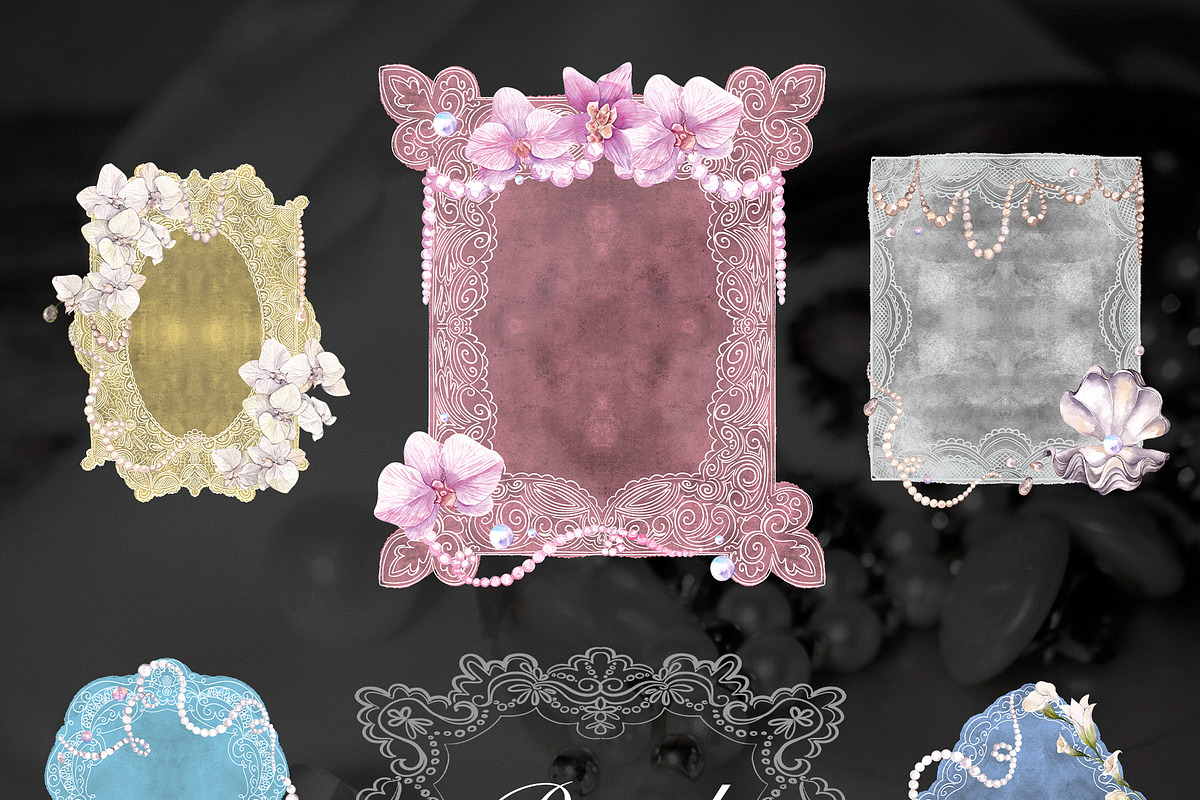 Pearls. Watercolor and graphic, an Object Graphic by ma_i_vi (Photo 7 of 10)