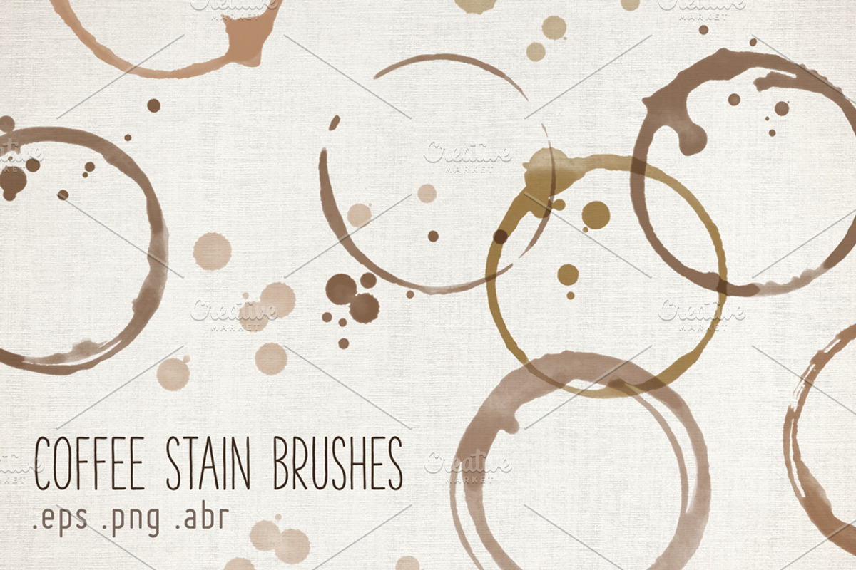 Coffee Stain Brushes