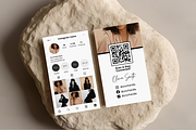 Instagram Business Card Template, a Templates & Theme by TheBohoFactory (Thumbnail 2 of 8)