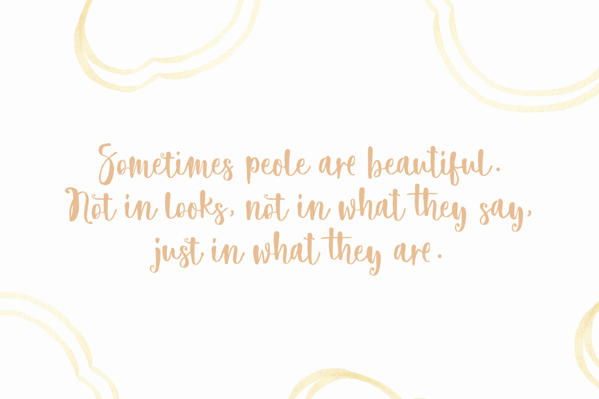 Freshmood brush font, a Script Font by Franstudio (Photo 4 of 7)