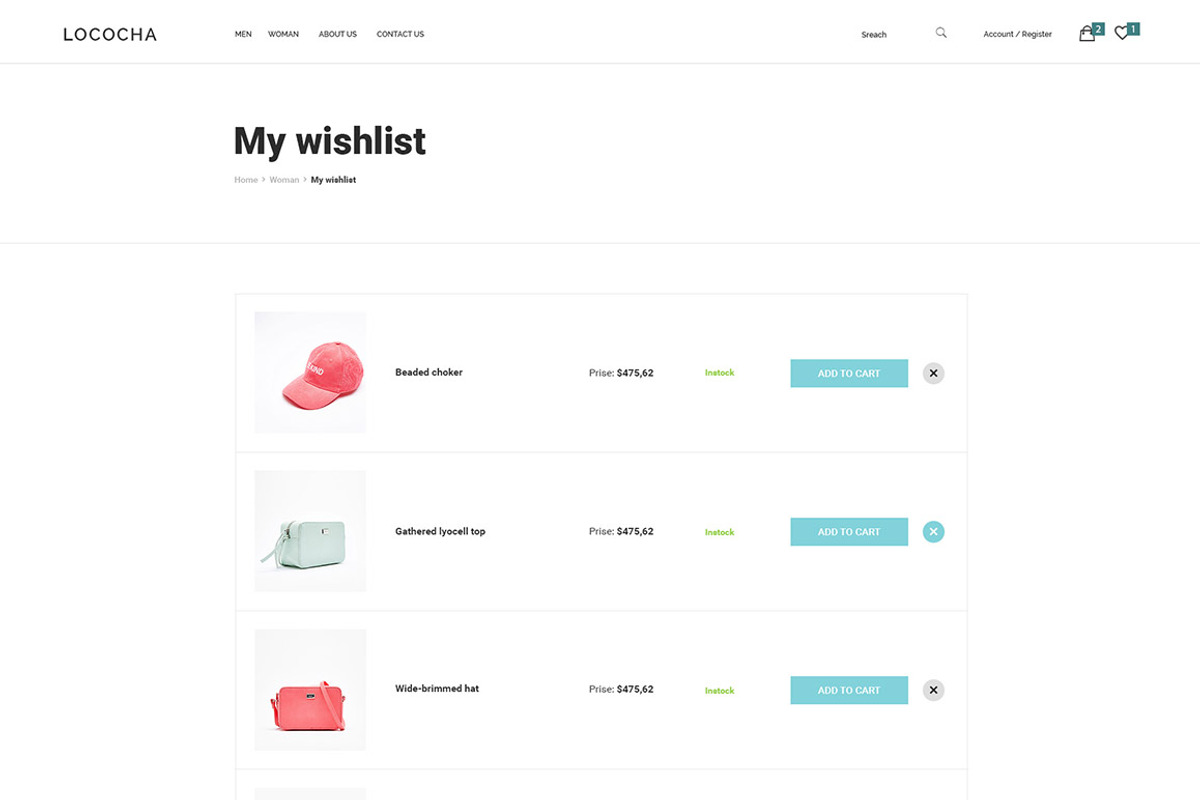 Lococha - PSD Template for Fashion, a Websites & App Template by Digipieces (Photo 6 of 16)