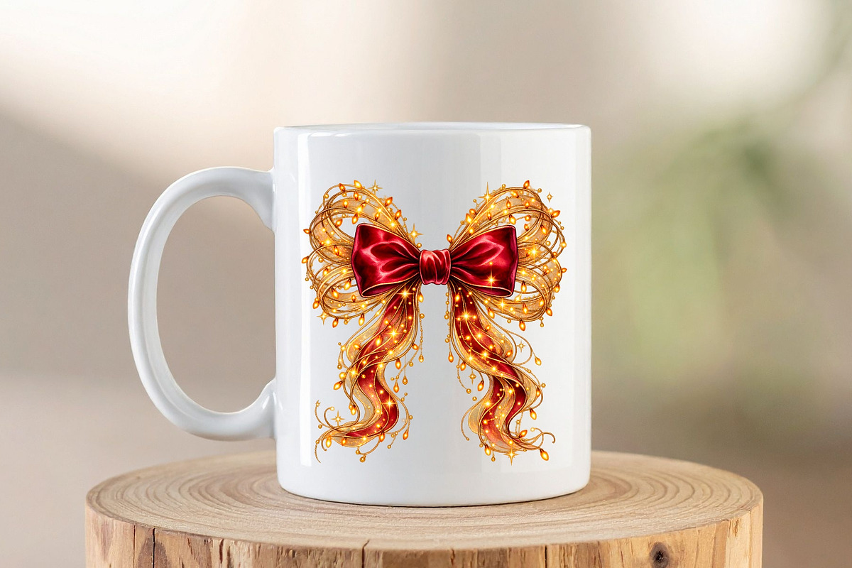 Christmas Red Bow PNG Clipart, an Object Graphic by Zahyl Studio (Photo 6 of 7)