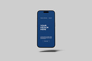 iPhone 16 Pro Max Mockup, an iPhone Mockup by Graphiculon (Thumbnail 8 of 11)