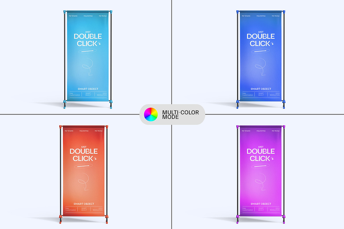 Advertising Stand Banner Mockup, an Advertising Mockup by Ram Studio LLC (Photo 3 of 8)