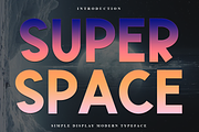 Super Space, a Script Font by InermediaSTUDIO (Thumbnail 1 of 7)