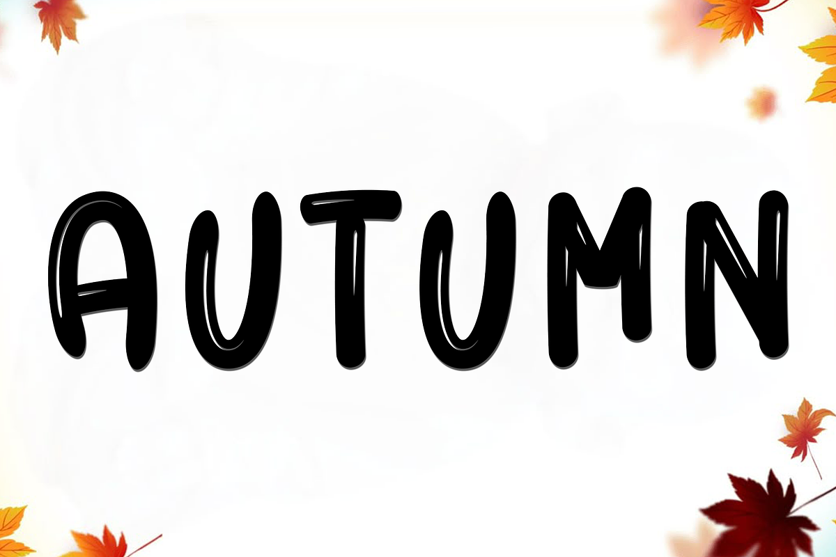 Happy Pumpkin, a Script Font by FreshTypeINK (Photo 2 of 8)