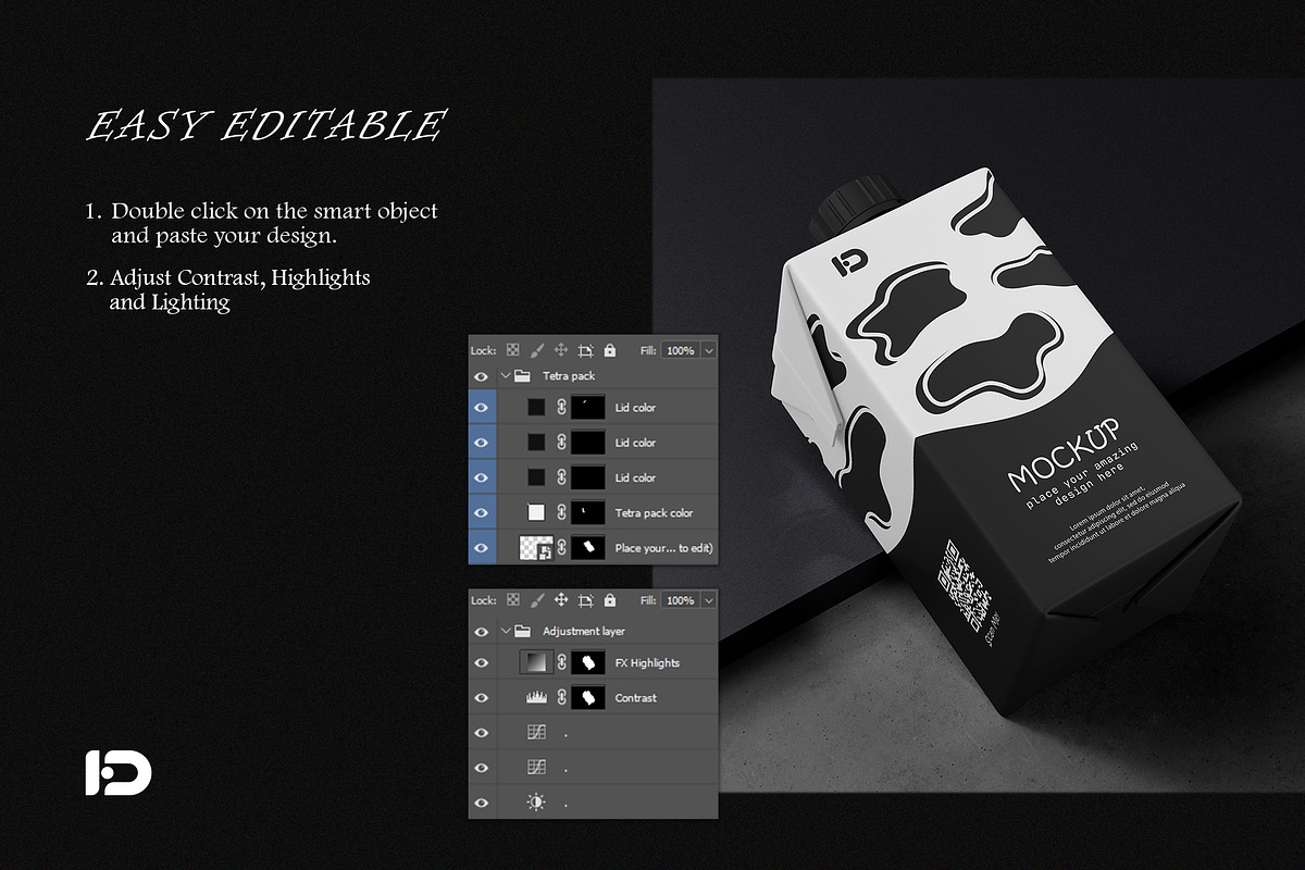Tetra Pak Mockup Set, a Packaging Mockup by ForgeDesign (Photo 3 of 7)