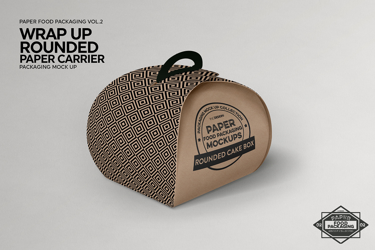 VOL.2 Food Box Packaging Mockups, a Packaging Mockup by INCDesign (Photo 11 of 21)