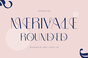 Merivale Rounded, a Sans Serif Font by Craft Supply Co. (Thumbnail 1 of 8)