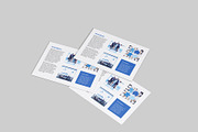 Landscape Flyer Mockup - 16 views, a Books & Magazine Mockup by Illusiongraphic (Thumbnail 9 of 21)