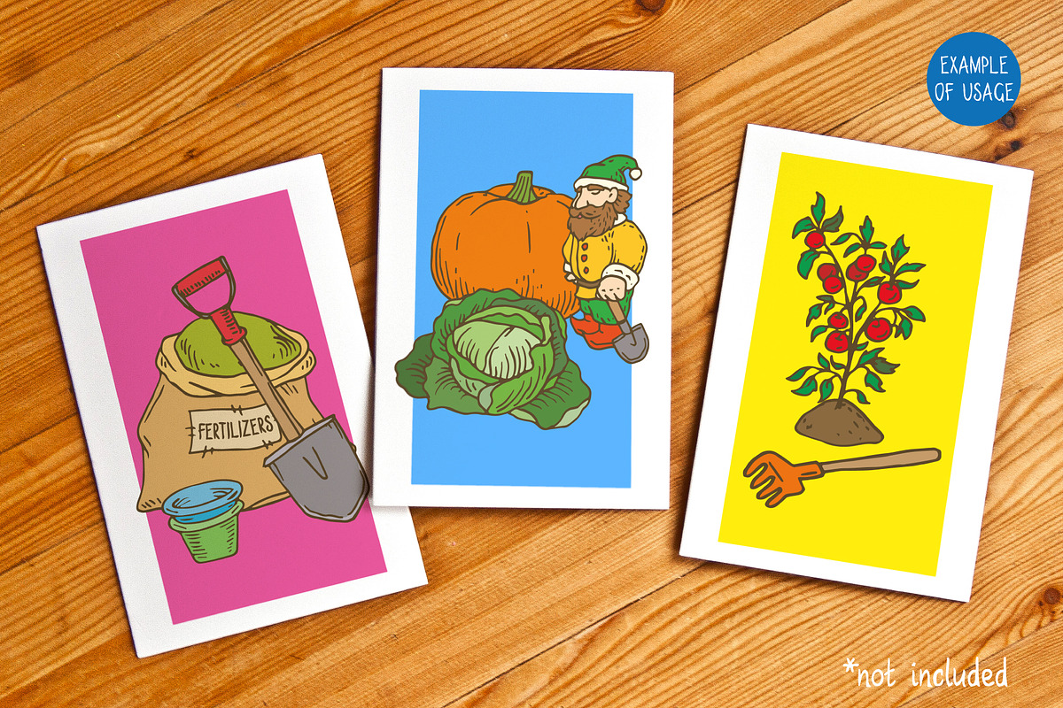 Garden Elements Collection, an Object Graphic by DeepFuze (Photo 3 of 4)
