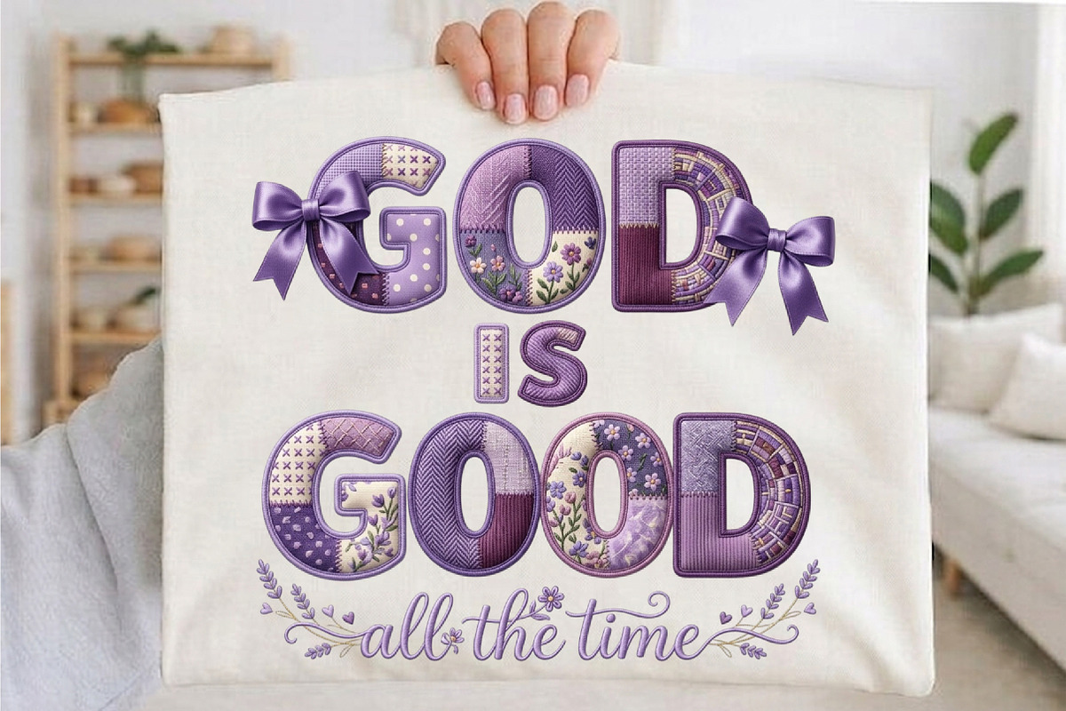 God is Good All Time PNG, an Illustration by designcity5 (Photo 4 of 4)