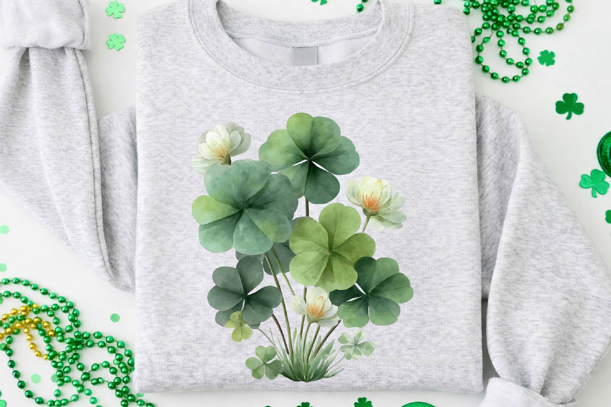 Farmhouse St Patrick Day Clipart, an Illustration by DreamCafeArt (Photo 6 of 6)