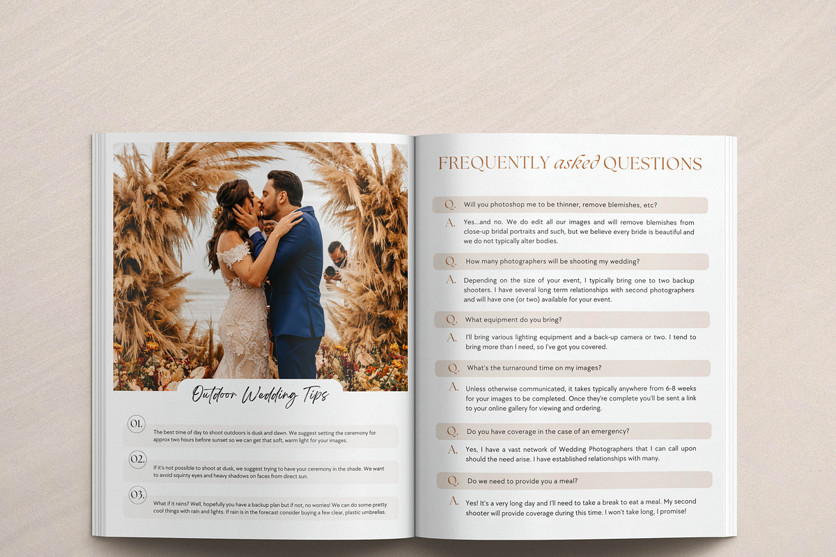 Wedding Photography Client Guide, a Templates & Theme by Sweet Little Muse (Photo 5 of 5)