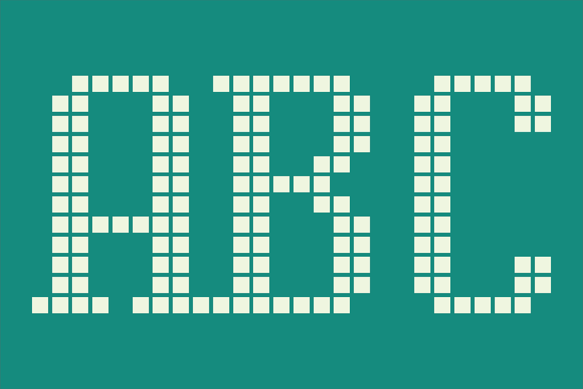 Display Squares Two Font, a Font by GG Design (Photo 2 of 10)