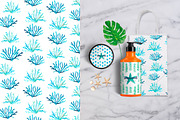 Seaweed watercolor collection, a Pattern Graphic by Katya_lu (Thumbnail 4 of 10)