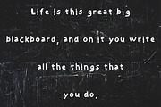 First grade - Handwritten chalk font, a Handwritten Font by Sk designs (Thumbnail 4 of 6)