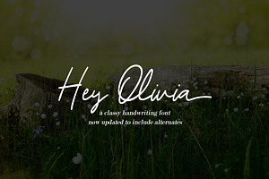 Hey Olivia - a romantic script