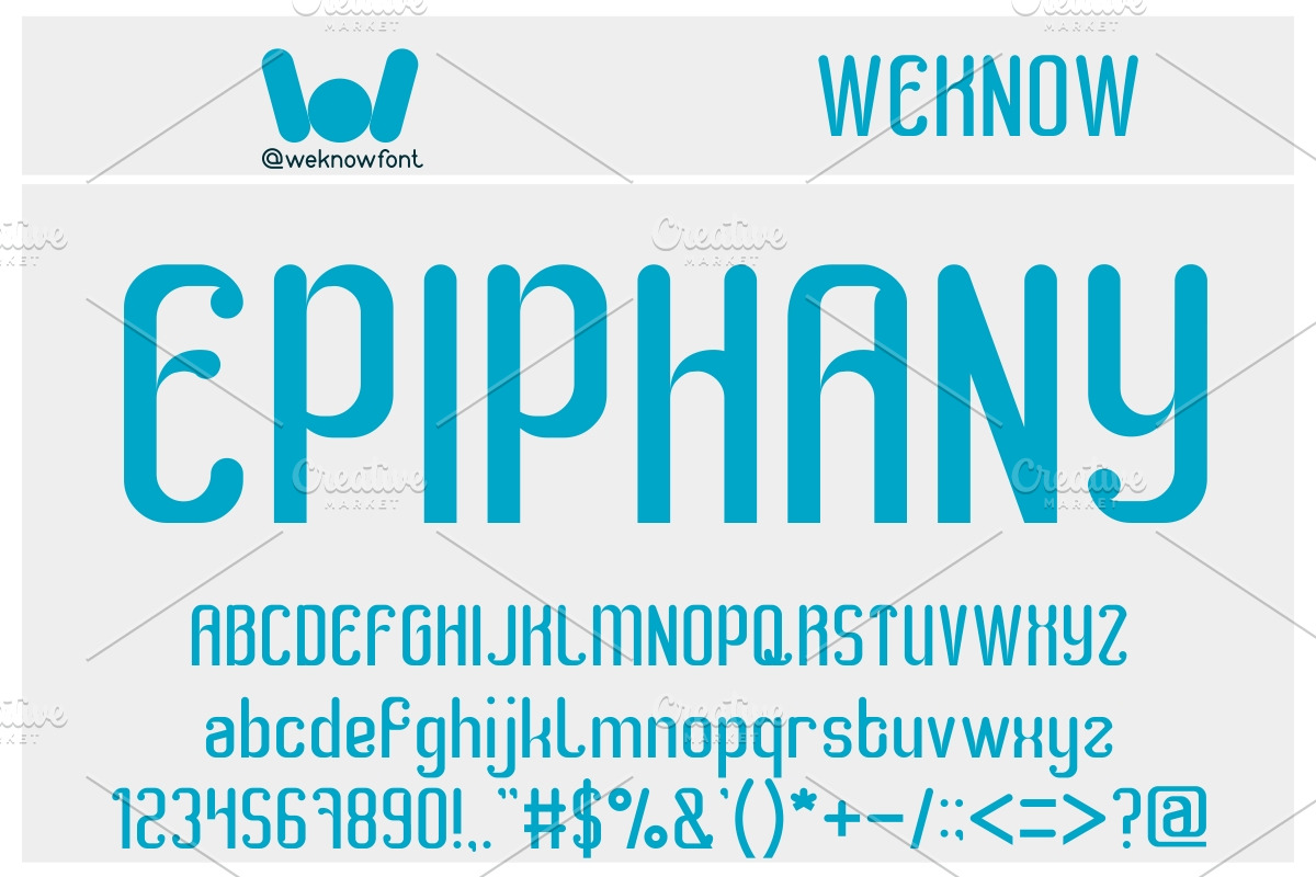 smart watch font, a Font by weknow (Photo 1 of 5)