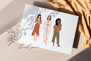 ABSTRACT GALLERY modern women prints, a Person Illustration by Lana Elanor (Thumbnail 8 of 8)