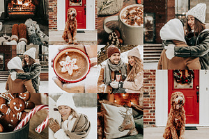 10 XMAS HOLIDAY LIGHTROOM PRESETS