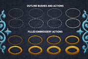 Machine Embroidery Photoshop Actions preview 3