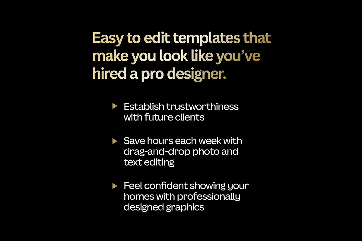 14 Luxury Realtor Canva Templates preview 2