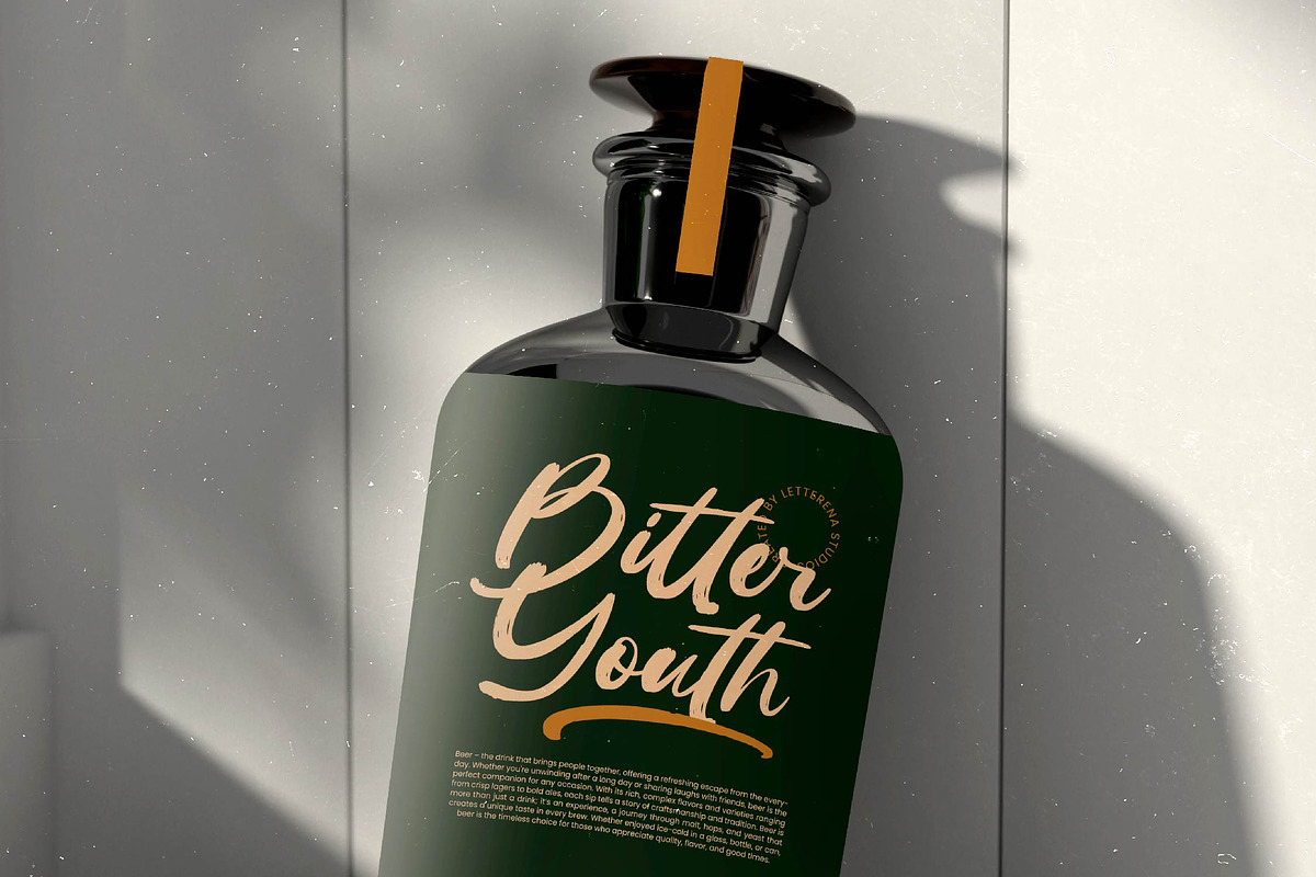 Routine Oldnight Modern Brush Font, a Script Font by Letterena Studios Script (Photo 13 of 20)