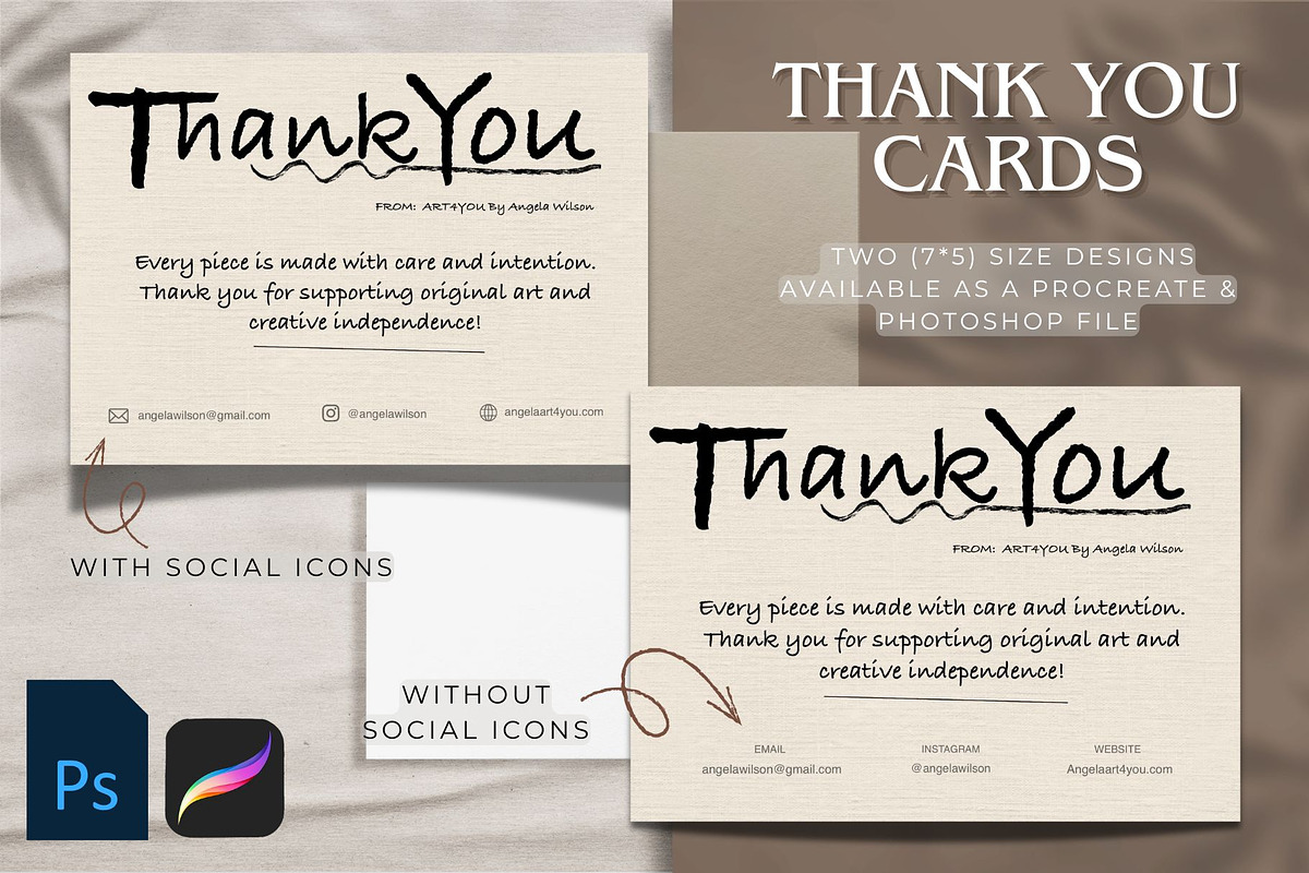 Brand Kit Packaging Template Cards, a Marketing Template by Studio Print Co. (Photo 4 of 17)