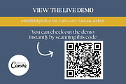 Fantasy Author Website Template, a Landing Page Template by Mindful Digital Co. (Thumbnail 5 of 7)