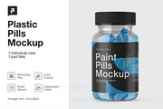 Pills Bottle Mockup, a Packaging Mockup by _Adroit_ (Thumbnail 1 of 2)