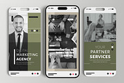 Business Social Media Story Post, a Social Media Template by MightyDesign (Thumbnail 1 of 6)