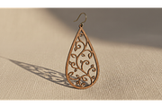 Flower Earrings Vector Set, a Graphic by musafir_fashion (Thumbnail 10 of 11)