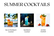 202 Cocktail Drinks Stock Photos, a Food & Drink Photo by BrushstrokeArtGB (Thumbnail 2 of 6)