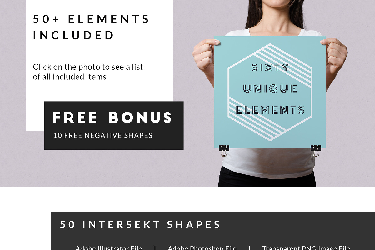 Intersekt Geometric Design Kit, an Object Graphic by Pixel Supplies (Photo 5 of 5)