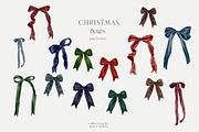 Christmas holiday graphics bows, an Object Graphic by Grace Noboa Illustrations (Thumbnail 12 of 15)