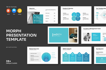 Creative PowerPoint Template, a Presentation Template by CreativeSlides
