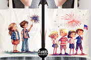 Fourth of July kids clipart, a Person Illustration by AMBillustrations (Thumbnail 3 of 5)