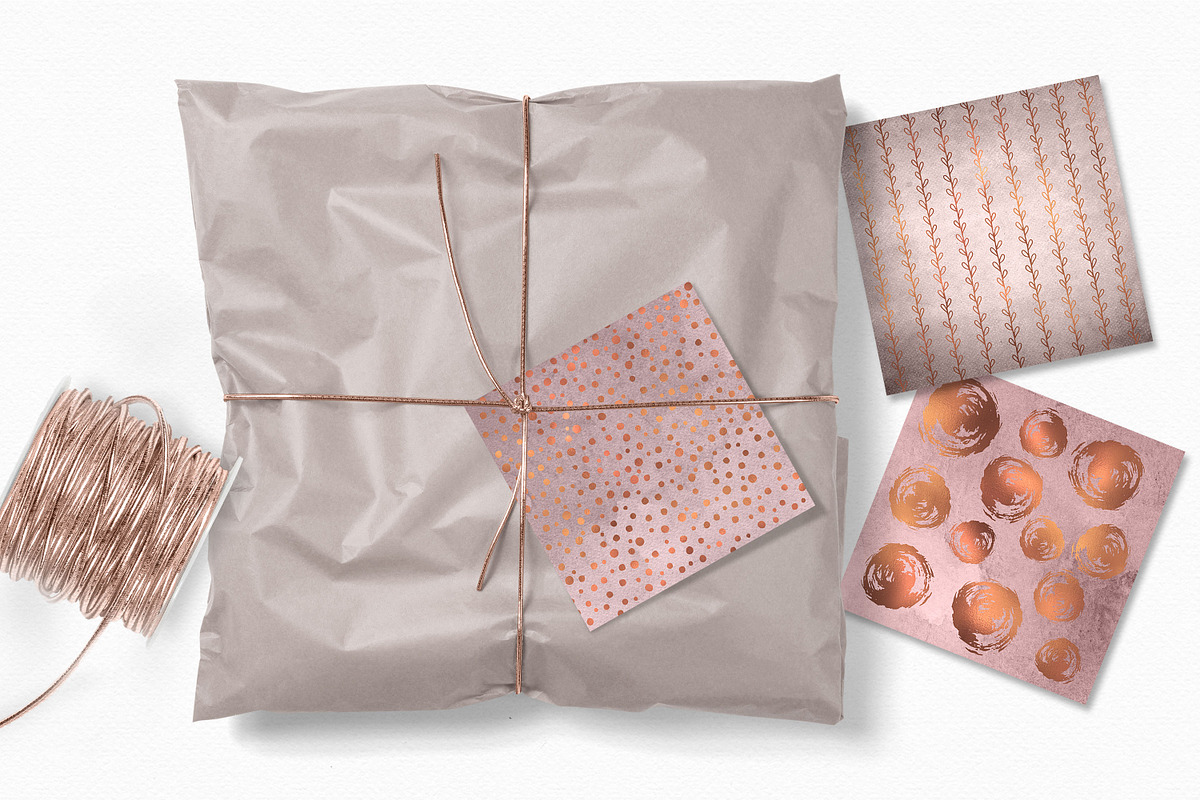 Copper and Dusty Rose, a Texture Graphic by rileyBgraphics (Photo 4 of 8)
