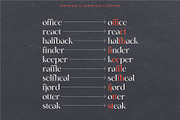 Belize – Stylish Ligature Serif Font, a Serif Font by Studio Aurora (Thumbnail 5 of 8)