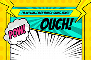 Retro Comic Book Style Poster Art, an Action Add-On by Photoshop Action (Thumbnail 21 of 21)