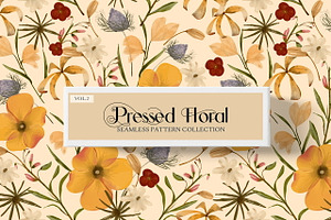 Pressed Floral Pattern vol.2