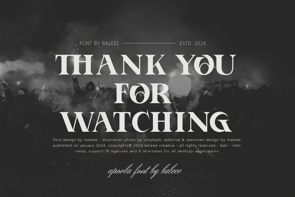 Aporla - Elegant Slab Serif, a Slab Serif Font by Baleee (Photo 18 of 18)