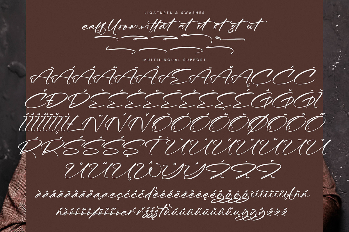 Ridgetone Garden, a Script Font by Integritype Studio (Photo 12 of 15)
