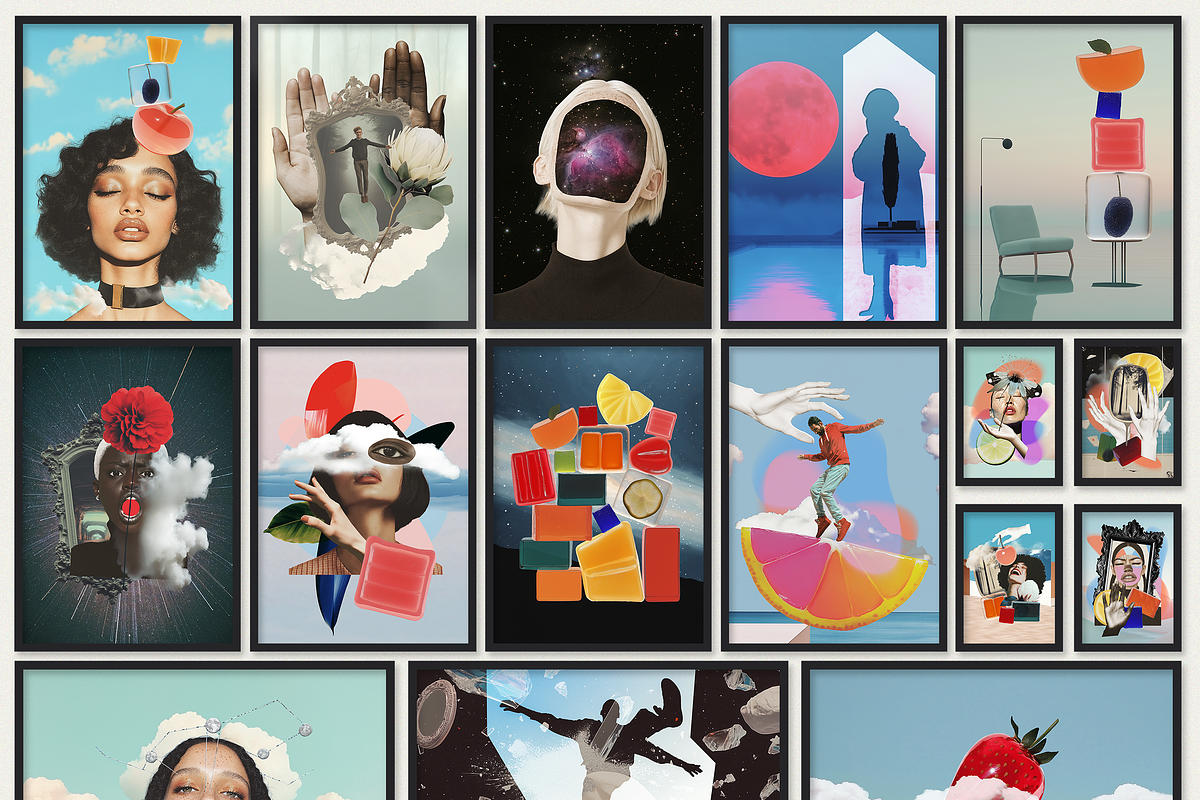 Surrealuxe. Mixed Collage Elements., an Object Graphic by Anastasiia VNSK (Photo 17 of 18)