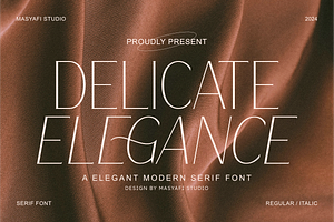 Delicate Elegance - Elegant Serif