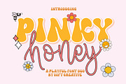 Pinky Honey, a Script Font by Soft Creative (Thumbnail 1 of 8)
